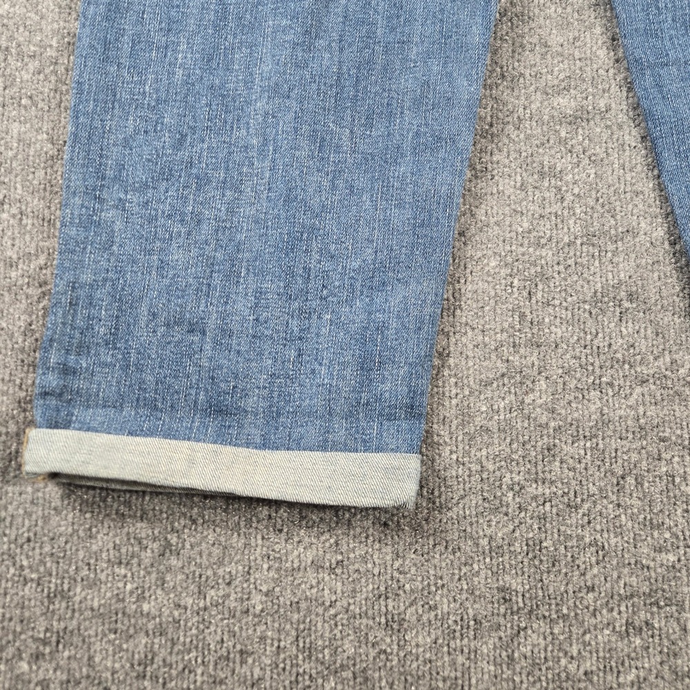 Lane Bryant Boyfriend Jeans Womens 14 Blue New Mid-Rise Cuffed Denim NWT - Picture 8 of 15